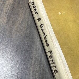 Over A Bamboo‎ Fence Vintage US Navy Japan Travel Book 1951 Book